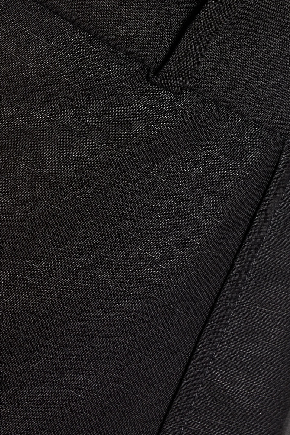 Totême Lyocell And Linen-blend Shorts