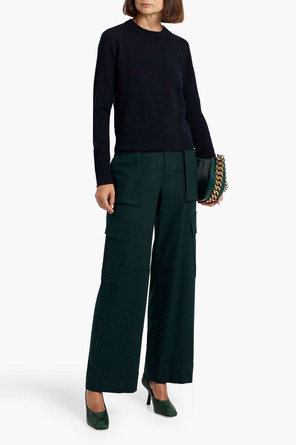 VINCE. Flannel cargo pants