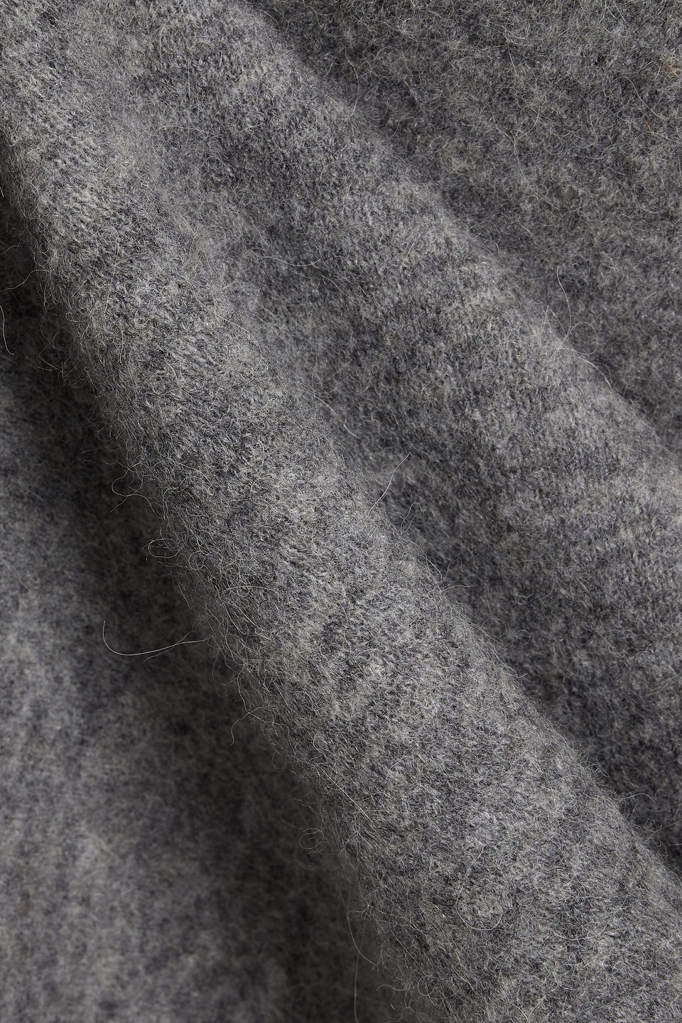 Vince Knitted Sweater In Gray