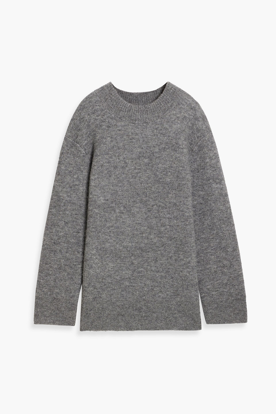 Vince Knitted Sweater In Gray