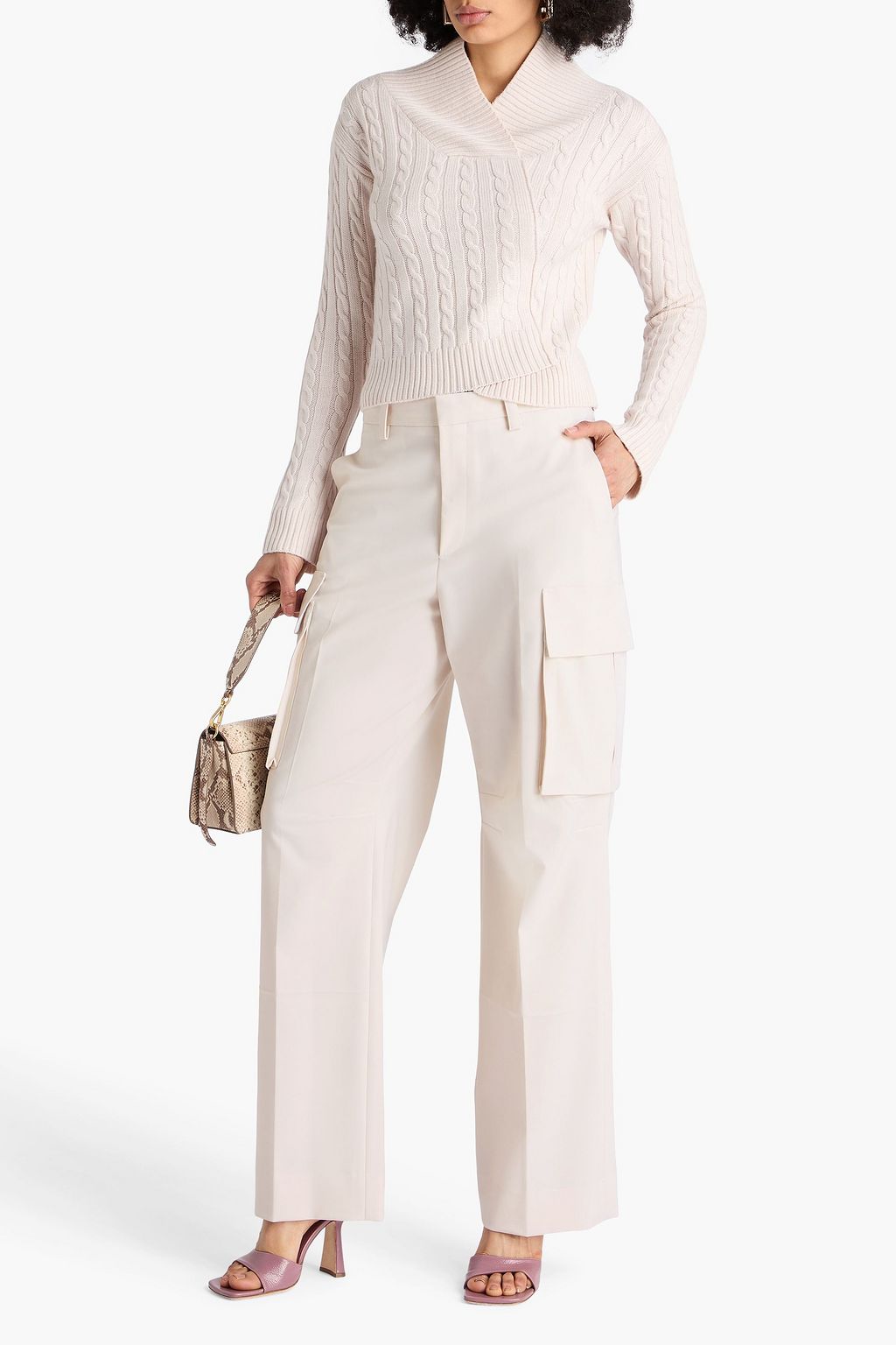 VICTORIA BECKHAM 트윌 카고 팬츠