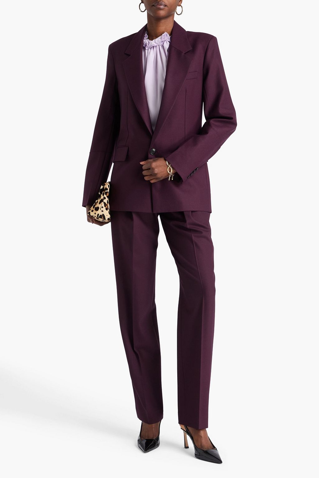 VICTORIA BECKHAM Twill blazer