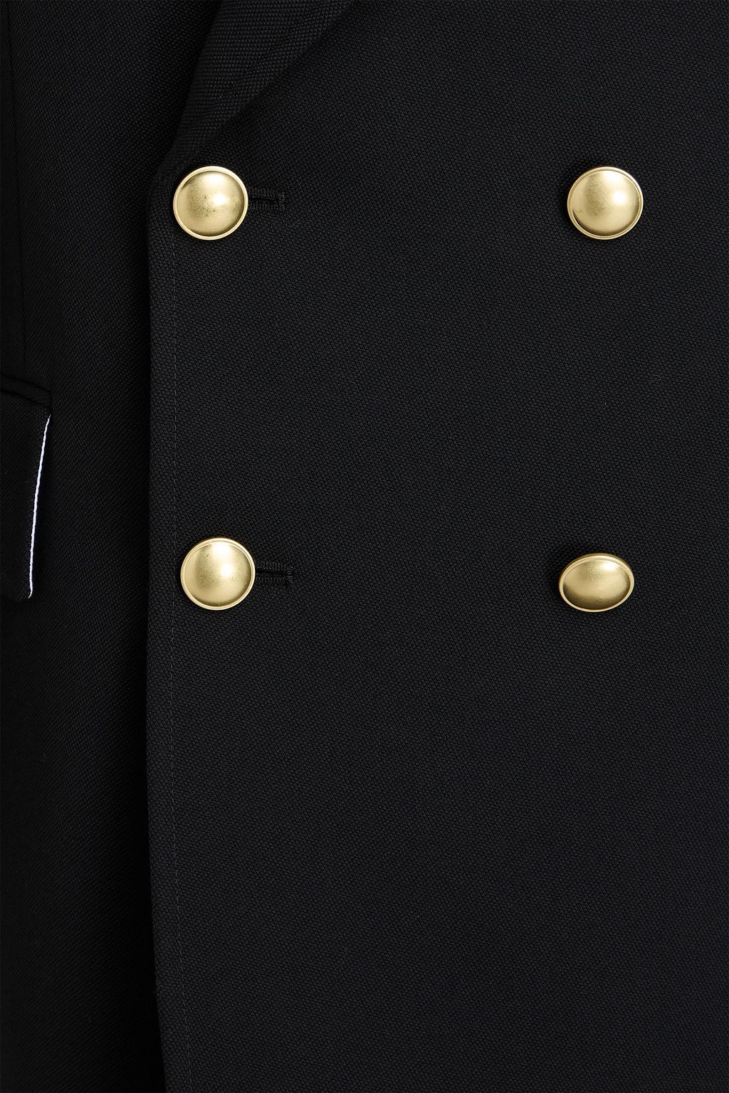 VICTORIA BECKHAM Double-breasted grain de poudre blazer
