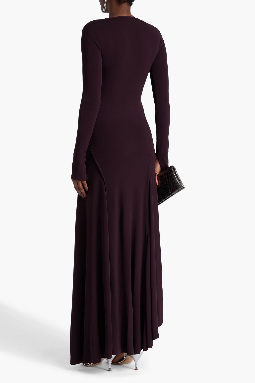 VICTORIA BECKHAM Asymmetric twisted jersey gown