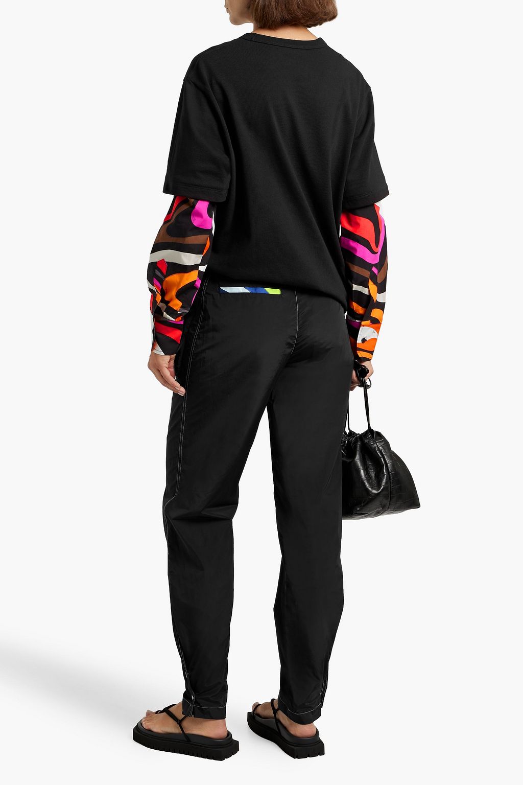 PUCCI Taffeta tapered pants