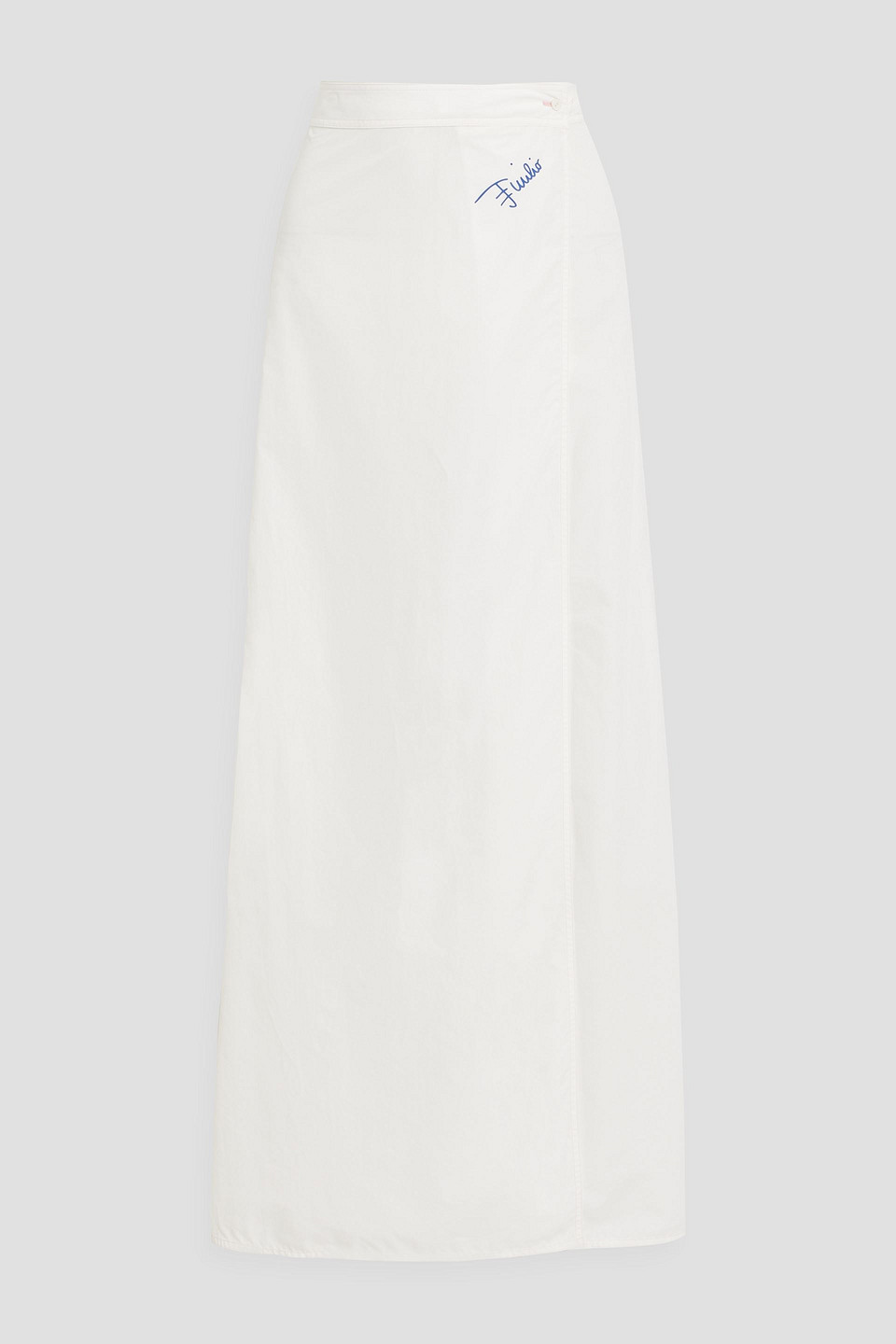 Pucci Taffeta Maxi Wrap Skirt