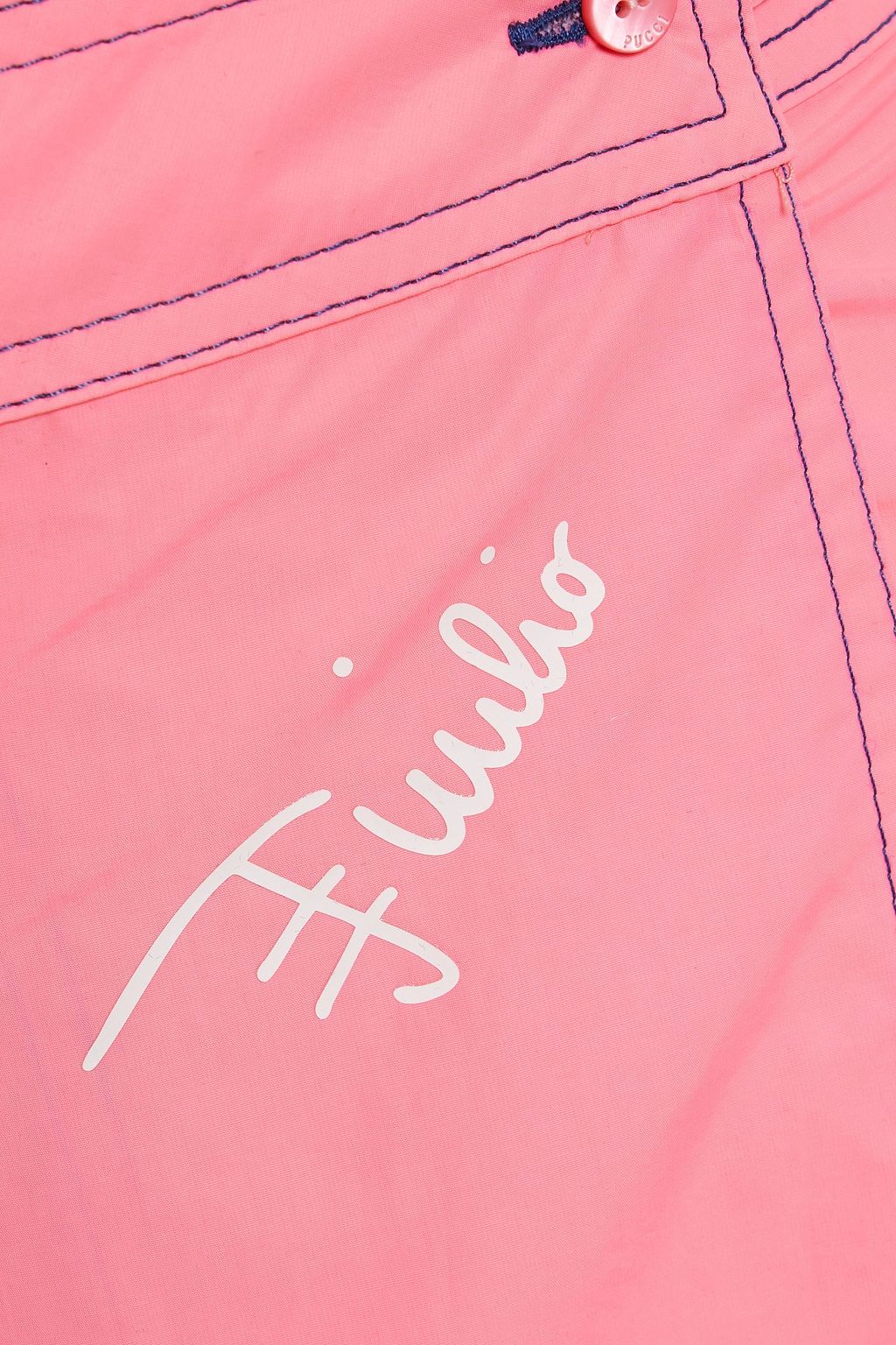 PUCCI タフタ マキシラップスカート