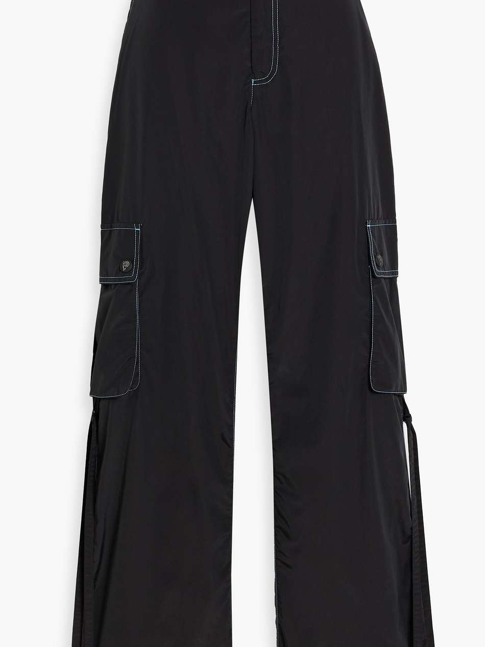 taffeta cargo pants
