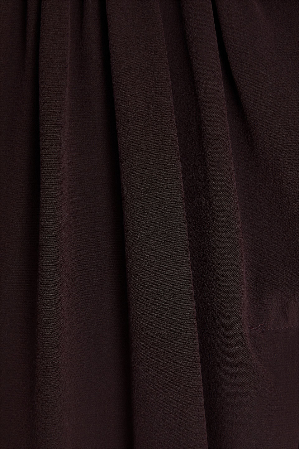 Victoria Beckham Ruffled Silk Crepe De Chine Blouse
