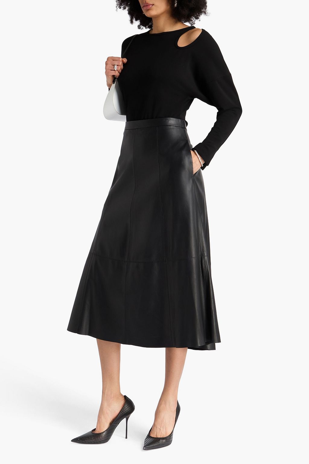 VICTORIA BECKHAM Cutout jersey top