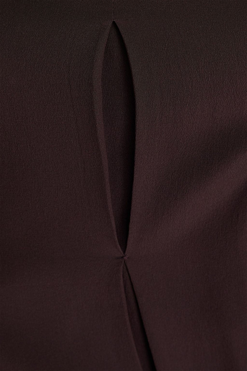 VICTORIA BECKHAM Pleated silk crepe de chine blouse