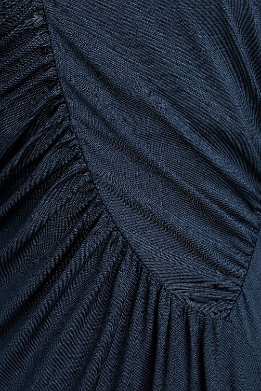 VICTORIA BECKHAM Ruched jersey gown
