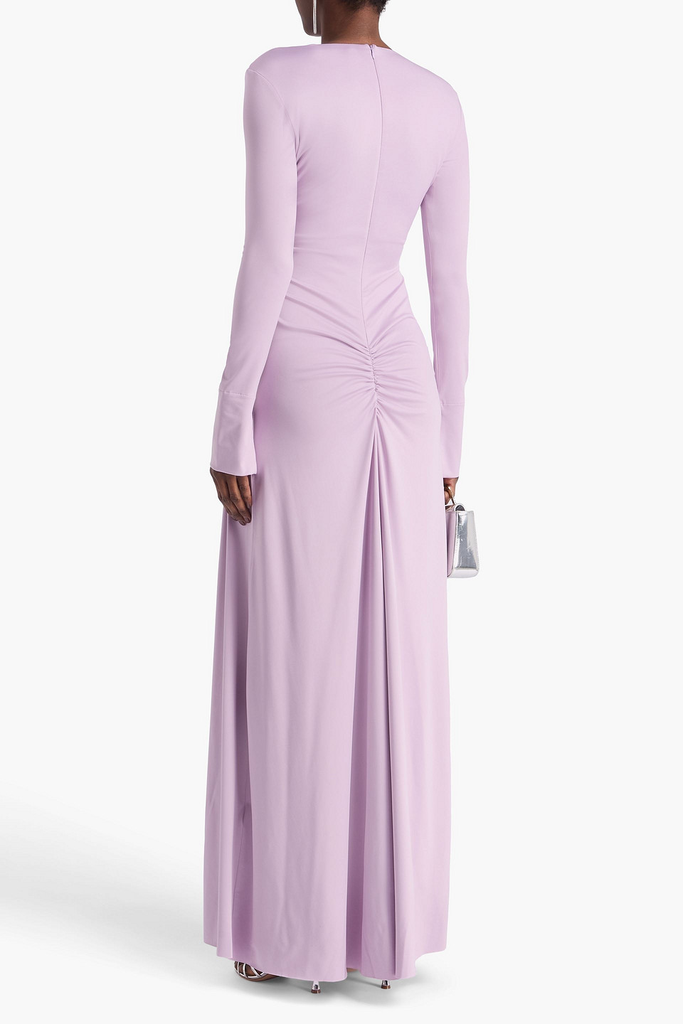 Victoria Beckham Ruched Jersey Gown