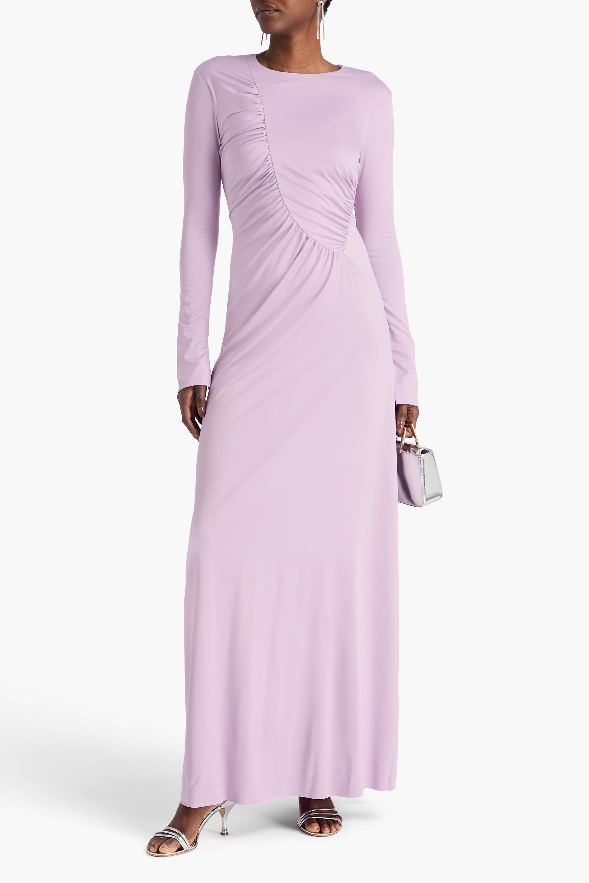 Victoria Beckham Ruched jersey gown