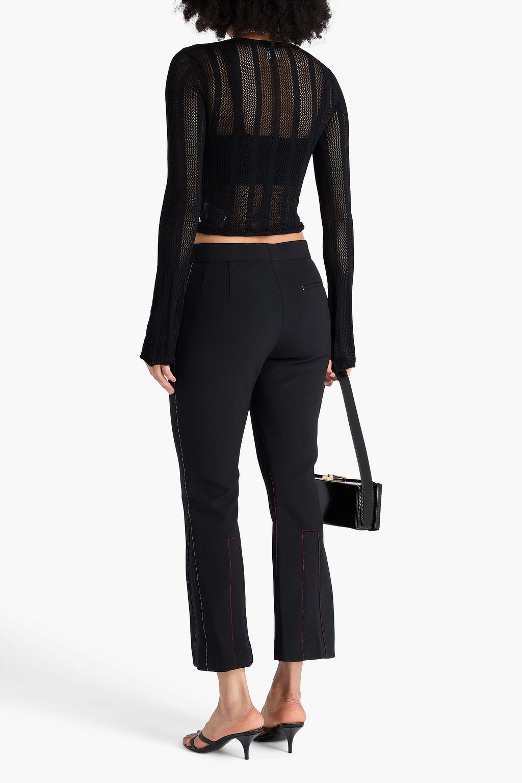 VICTORIA BECKHAM Crepe bootcut pants
