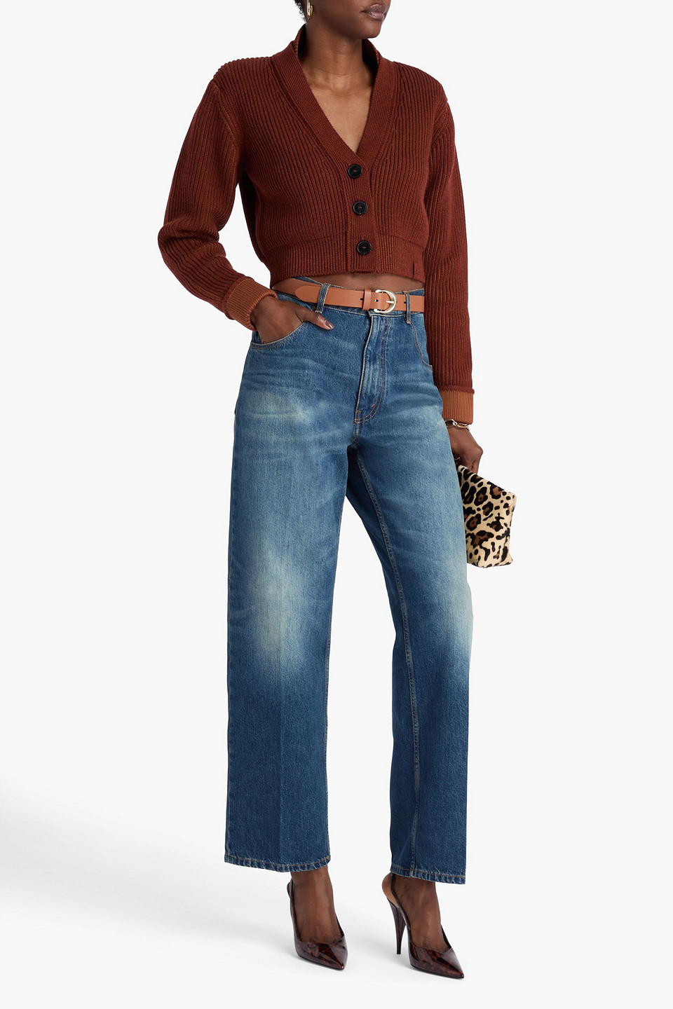 Victoria Beckham High-rise Boyfriend Jeans