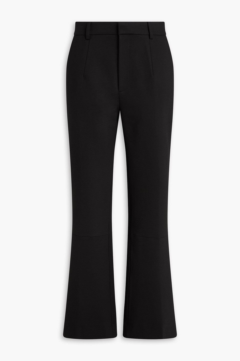 Jersey flared pants