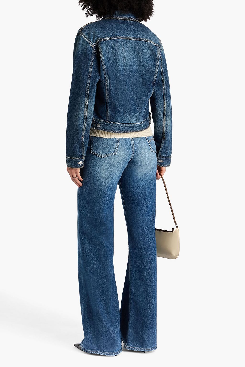 VICTORIA BECKHAM Cropped denim jacket