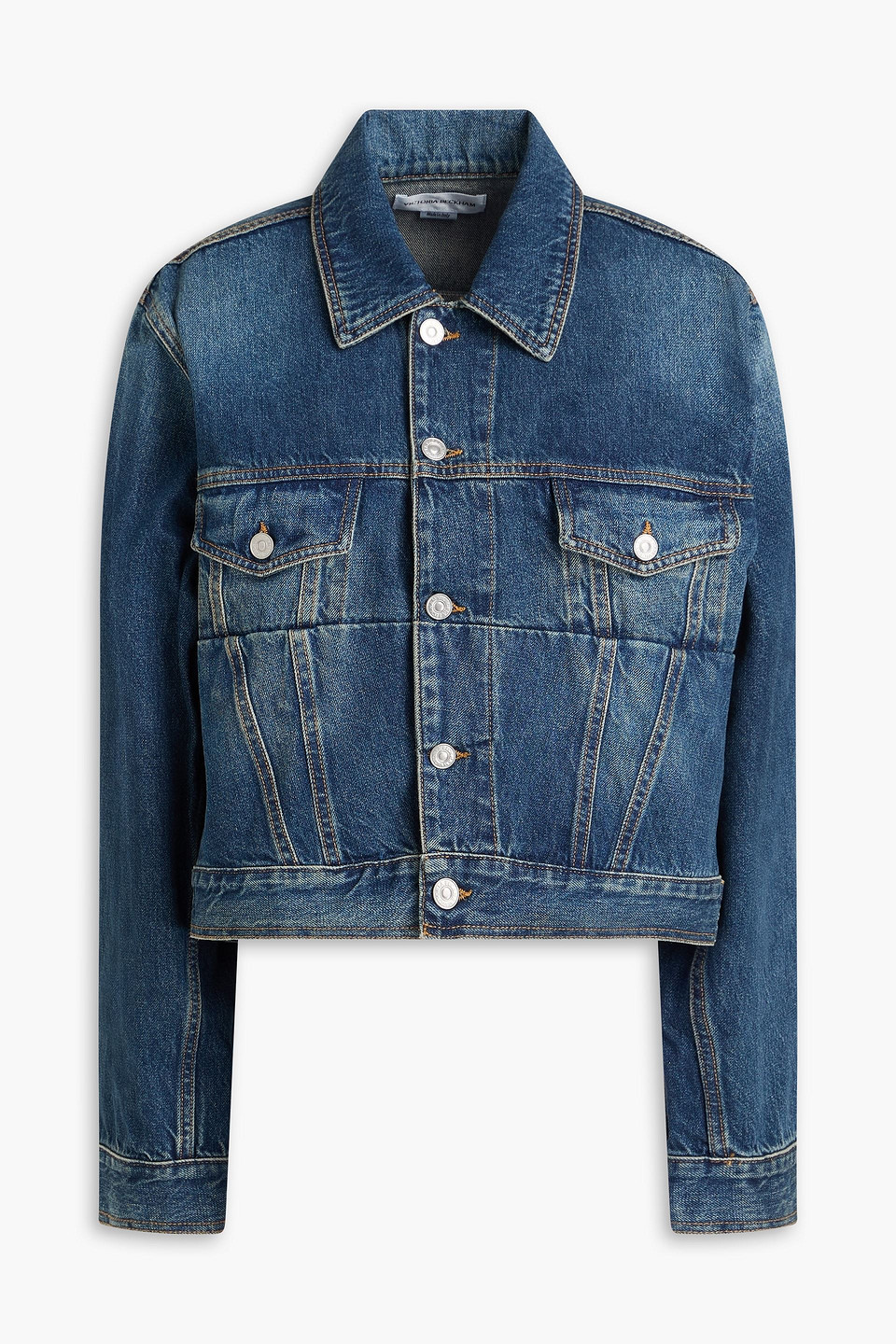 Victoria Beckham Cropped Denim Jacket