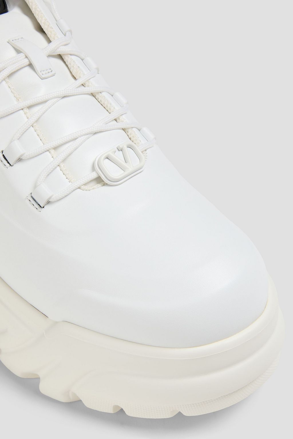 VALENTINO GARAVANI Flyover leather platform sneakers