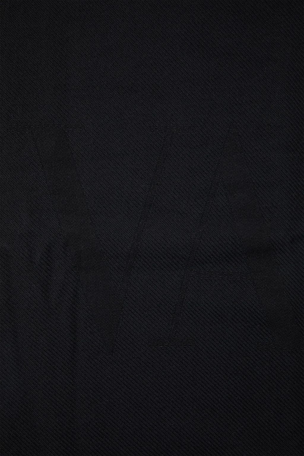 VALENTINO GARAVANI Fringed wool scarf