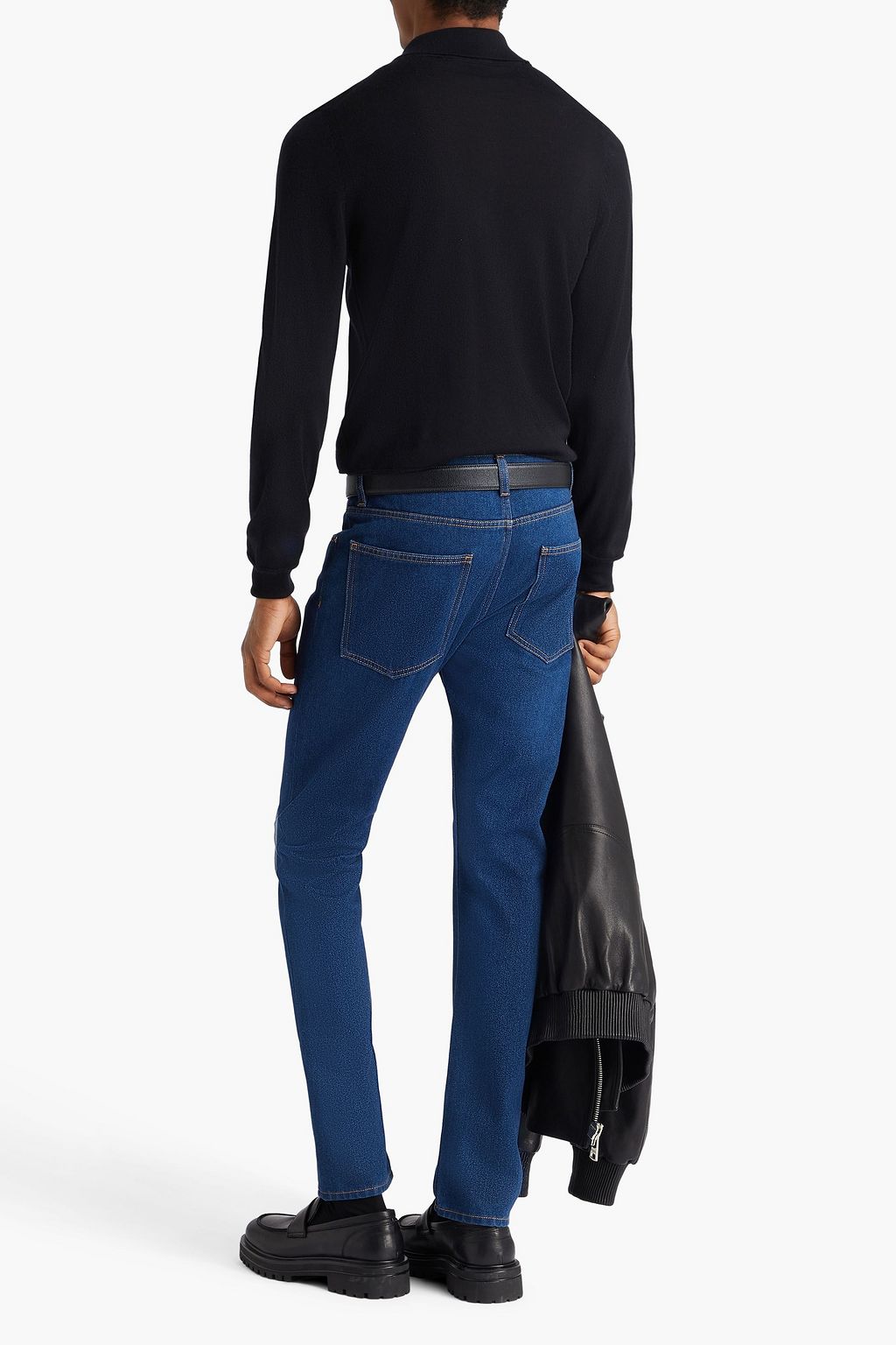 VALENTINO GARAVANI Embroidered denim jeans