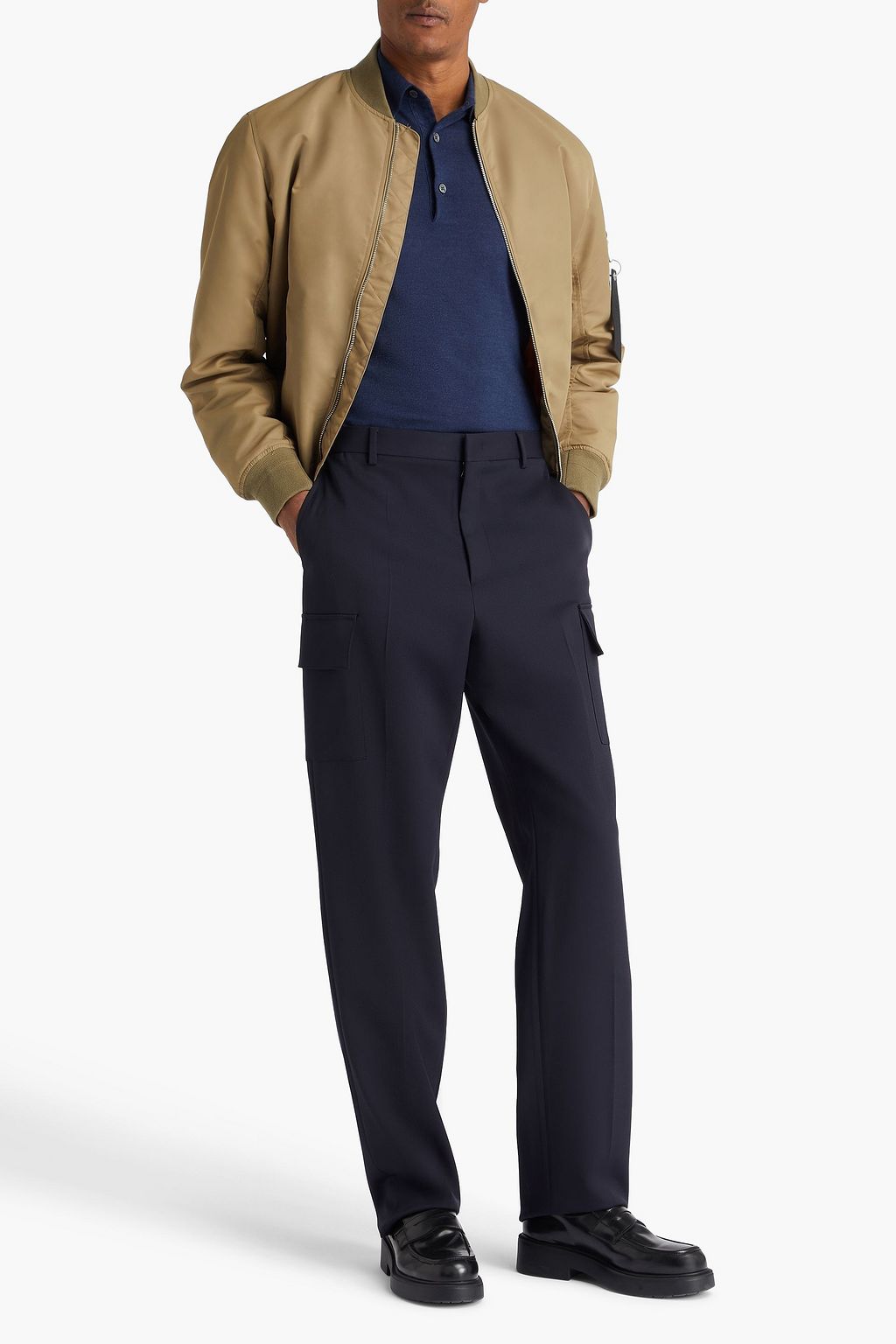 VALENTINO GARAVANI Wool-blend cargo pants