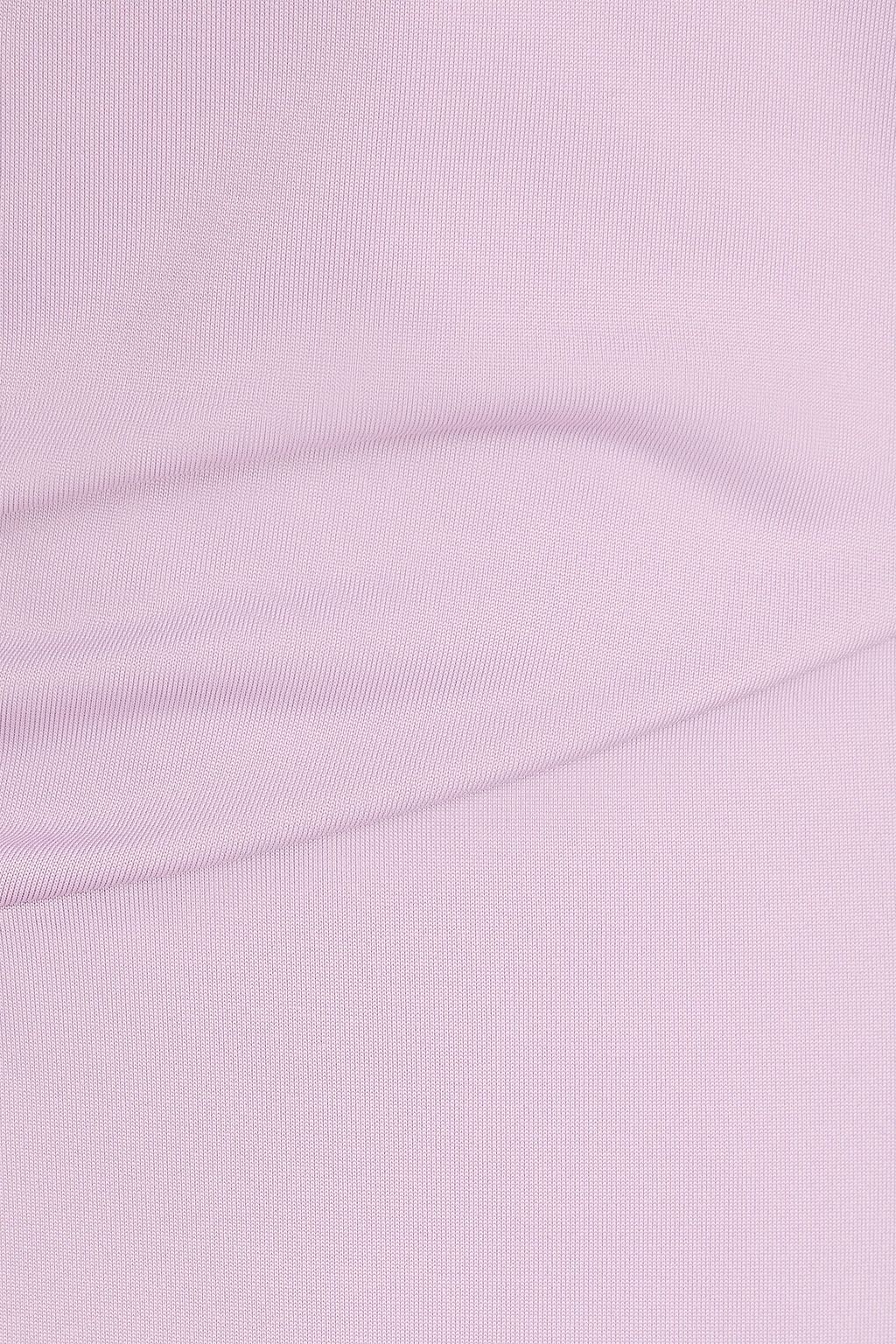 VICTORIA BECKHAM 루쉬 장식 스트레치 저지 드레스