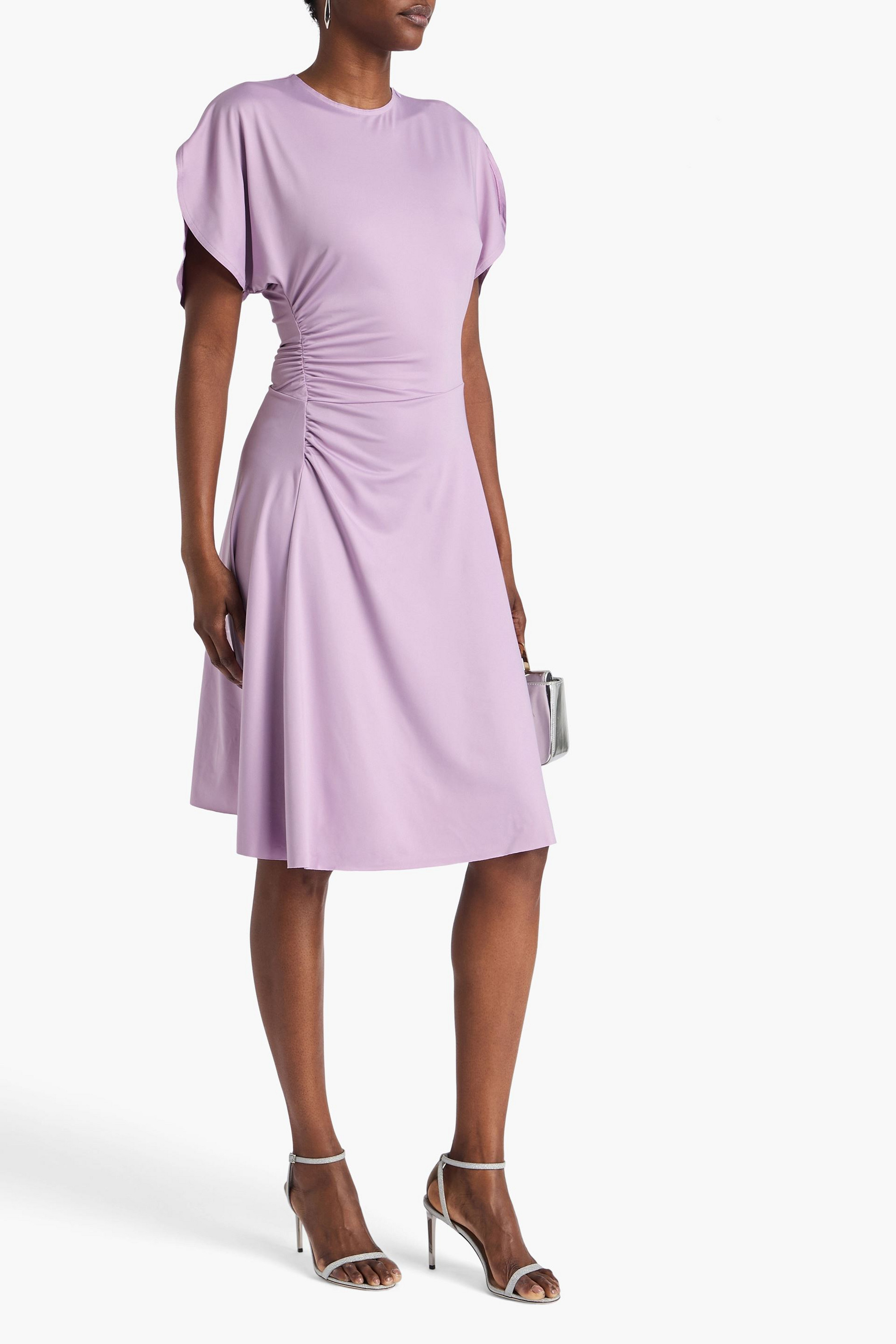Victoria Beckham Ruched stretch-jersey dress