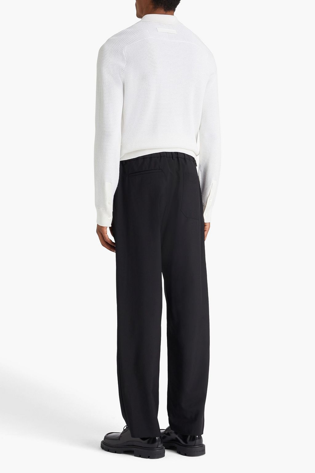 VALENTINO GARAVANI Wool and mohair-blend pants