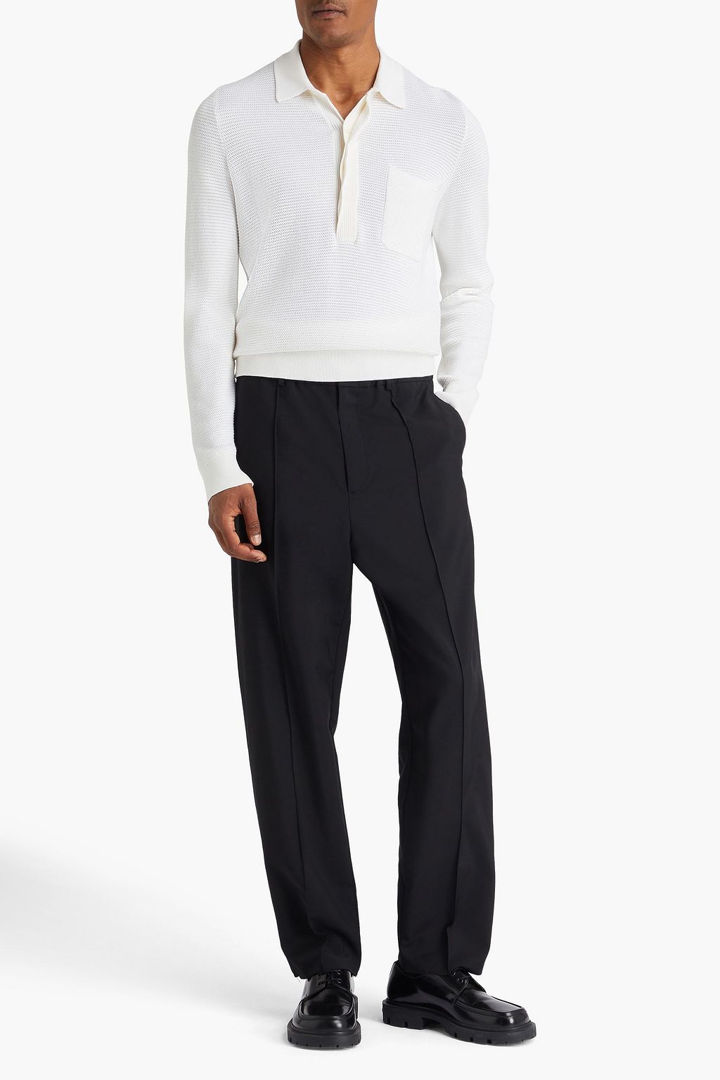 VALENTINO GARAVANI Wool and mohair-blend pants