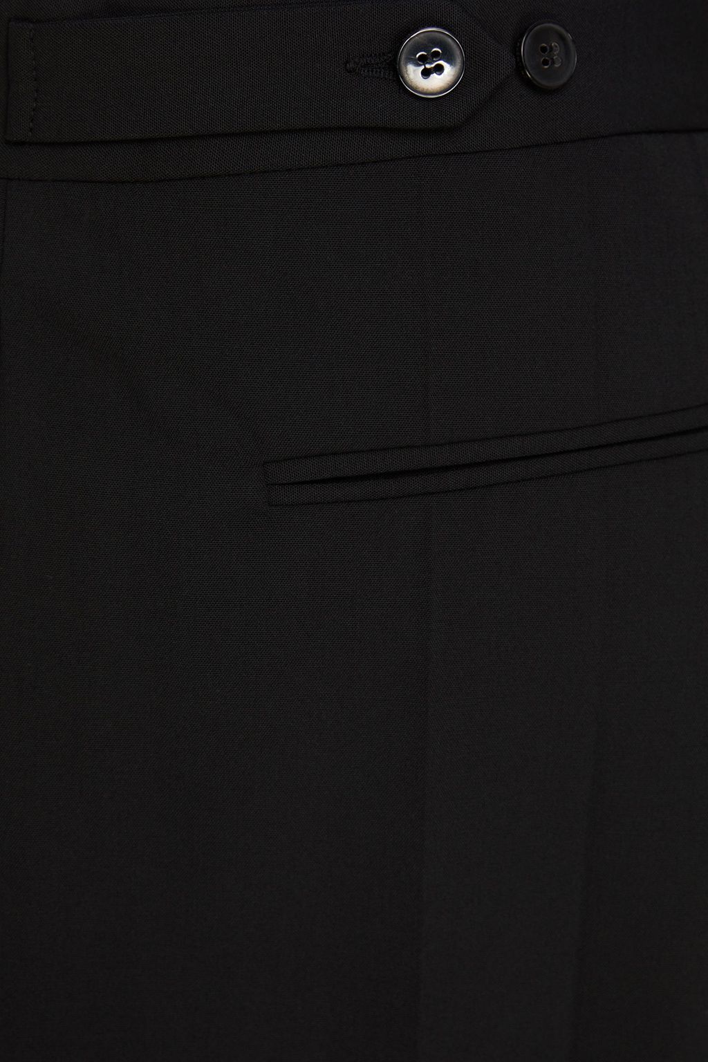 VALENTINO GARAVANI Pleated crepe pants