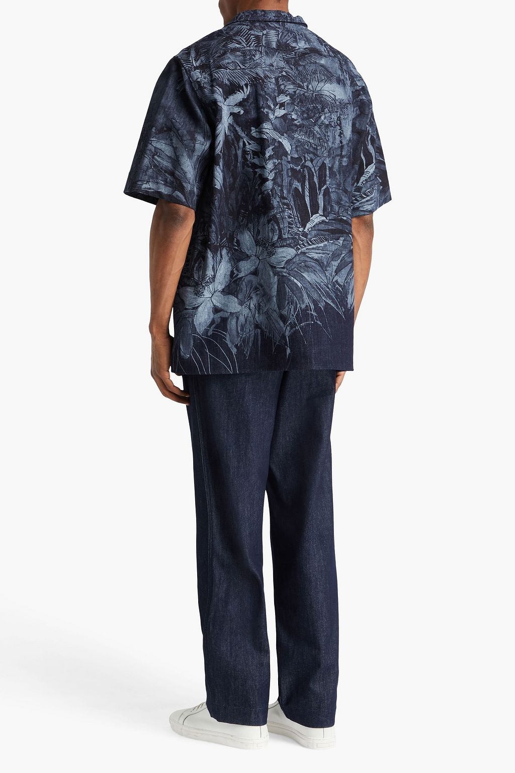 VALENTINO GARAVANI デニムシャツ プリント入り