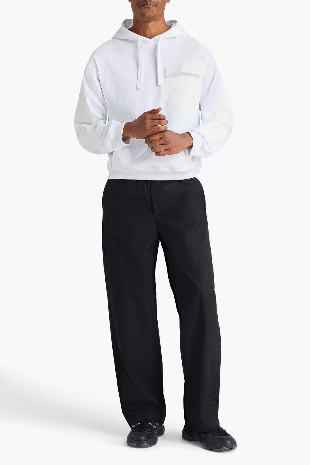 VALENTINO GARAVANI French cotton-terry hoodie