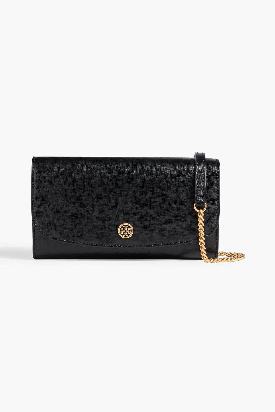 Tory Burch Robinson Textured-leather Wallet