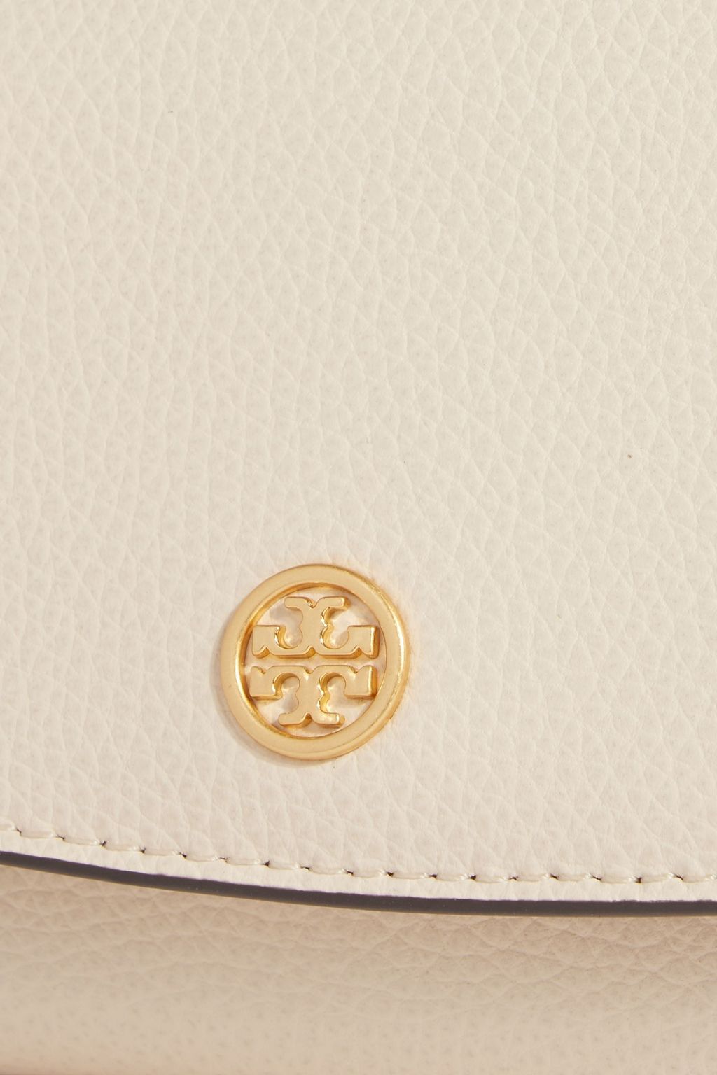 TORY BURCH Robinson pebbled-leather wallet