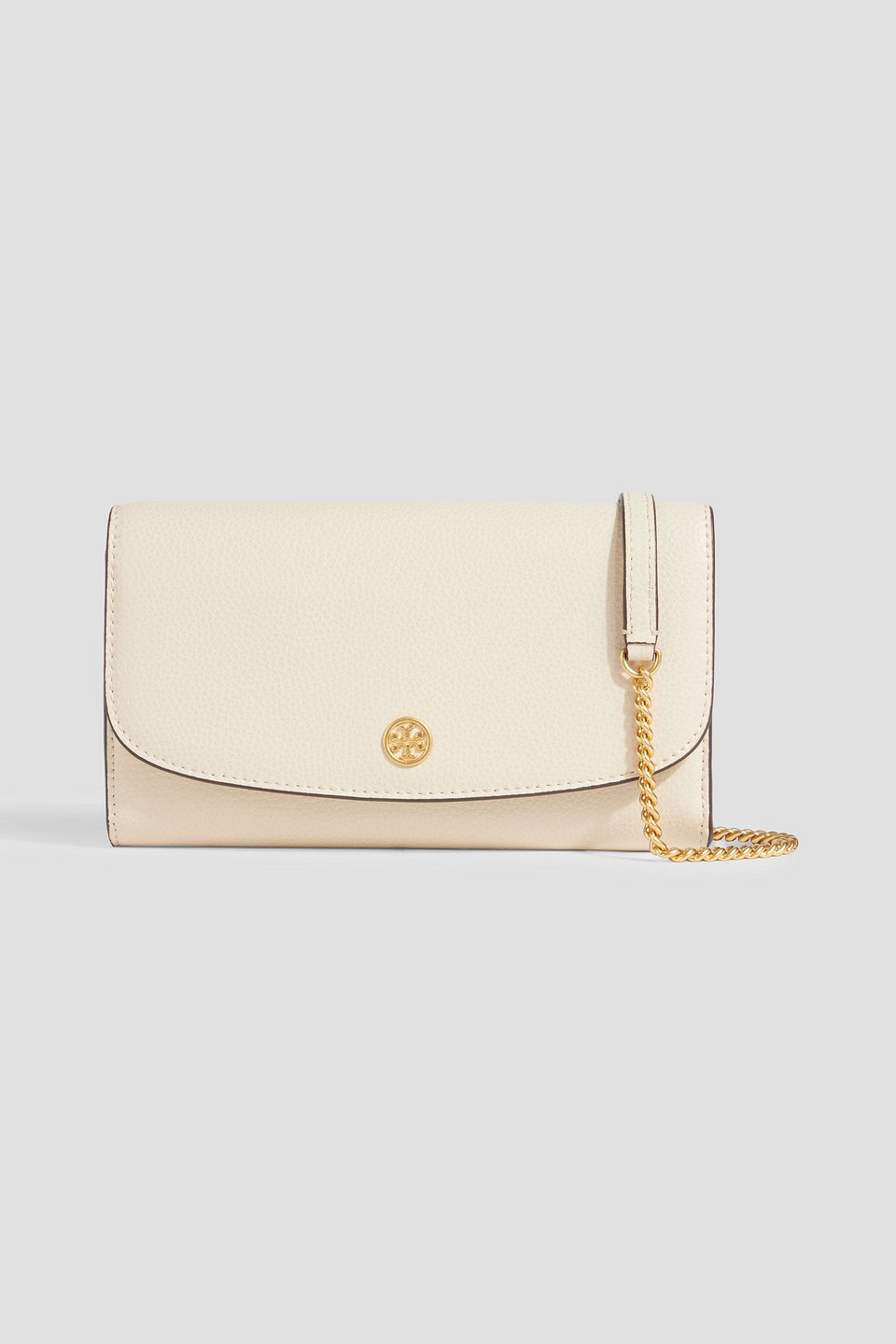 Tory Burch Robinson Pebbled-leather Wallet