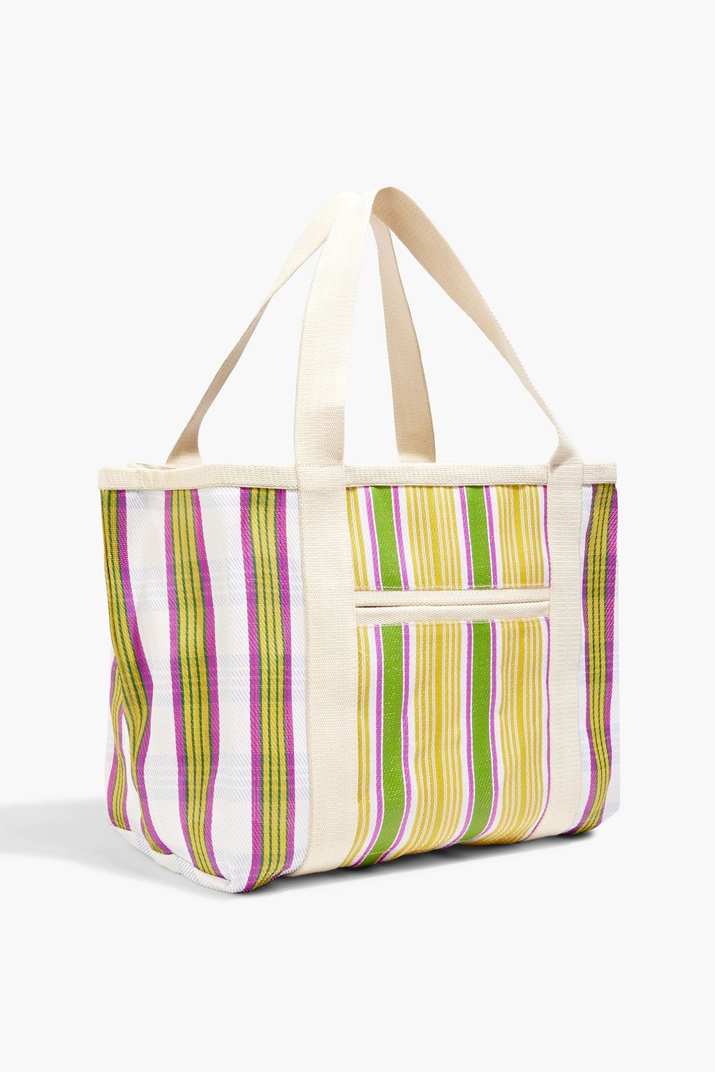 ISABEL MARANT Darwen striped jacquard tote