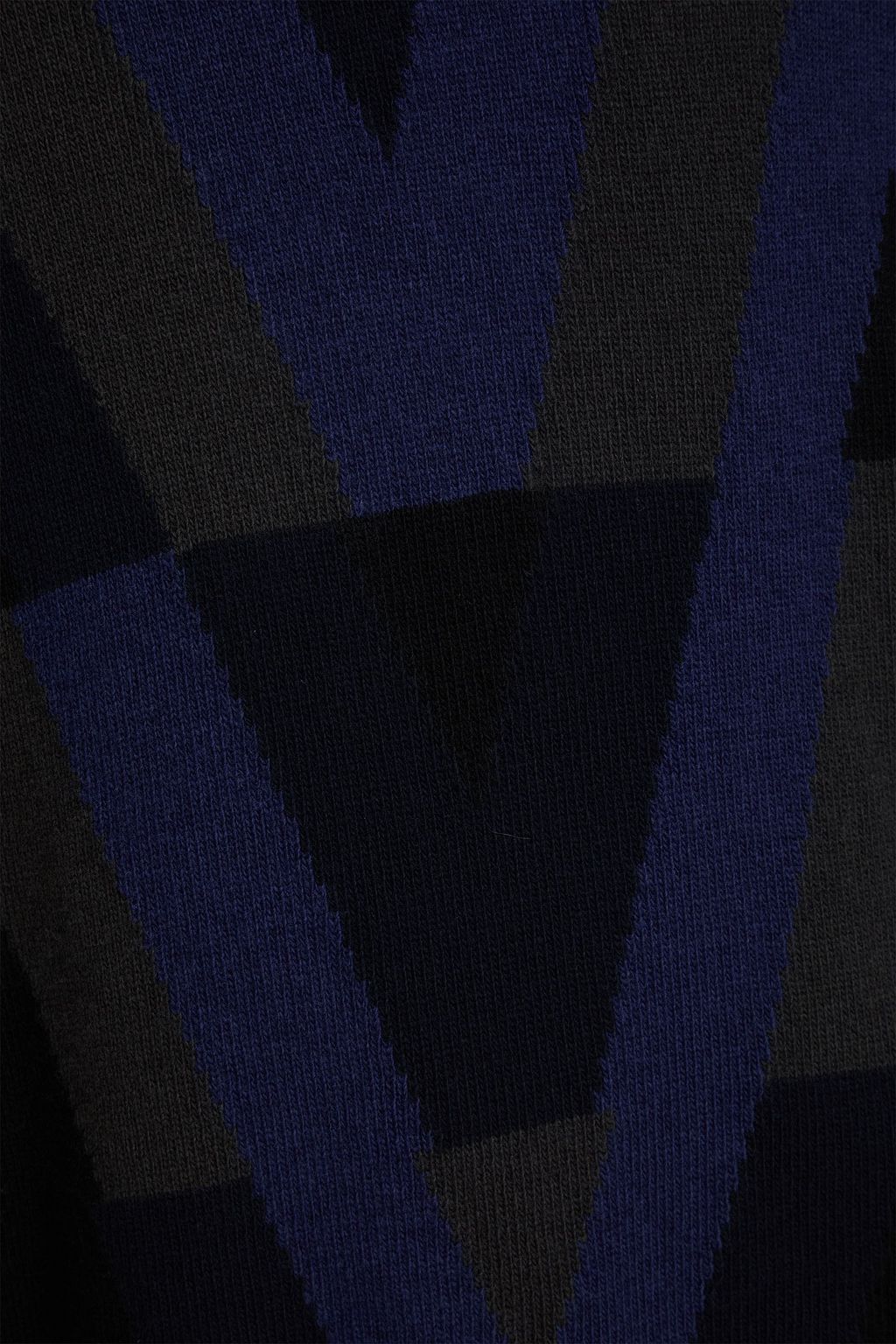 VALENTINO GARAVANI Jacquard-knit wool sweater