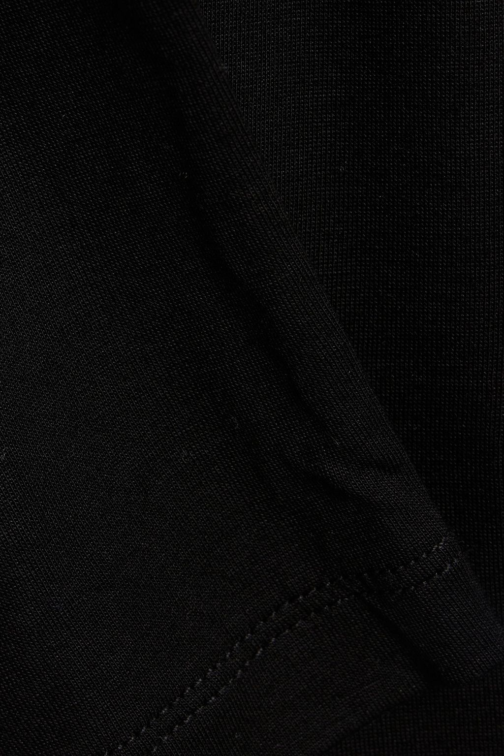 ANOTHER TOMORROW Lyocell-jersey top