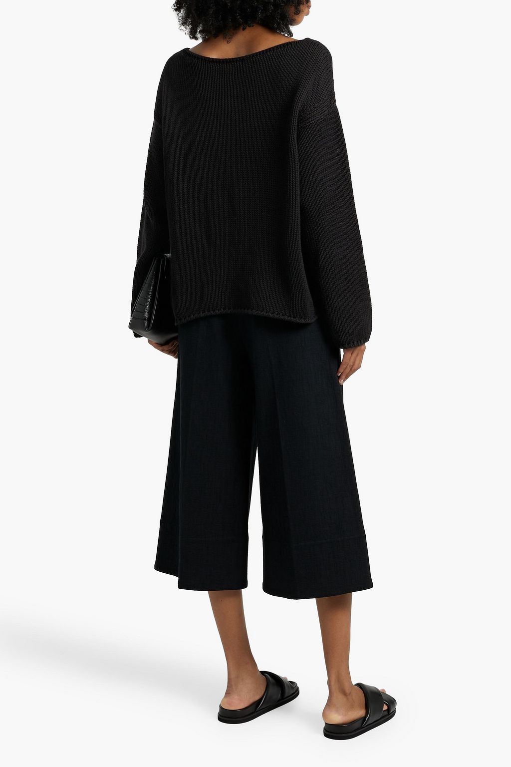 ANOTHER TOMORROW Cotton sweater