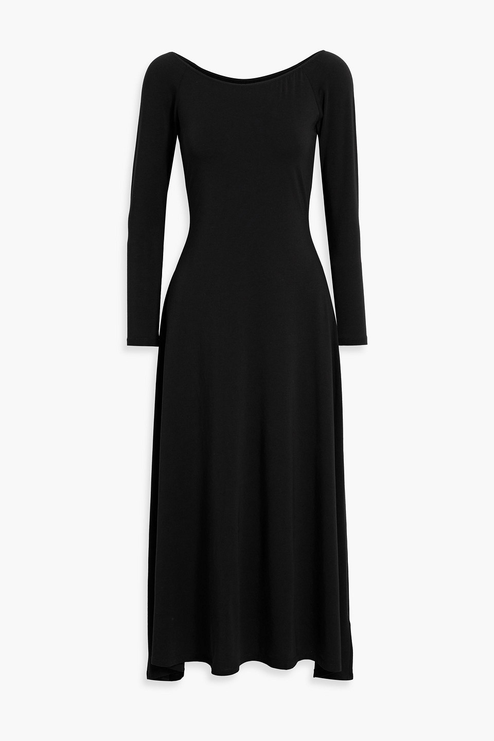 Jersey midi dress