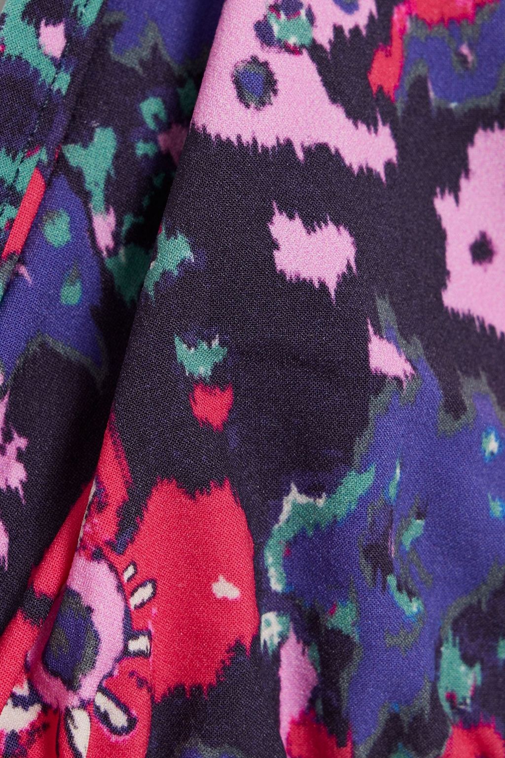 ISABEL MARANT Shayla floral-print triangle bikini top