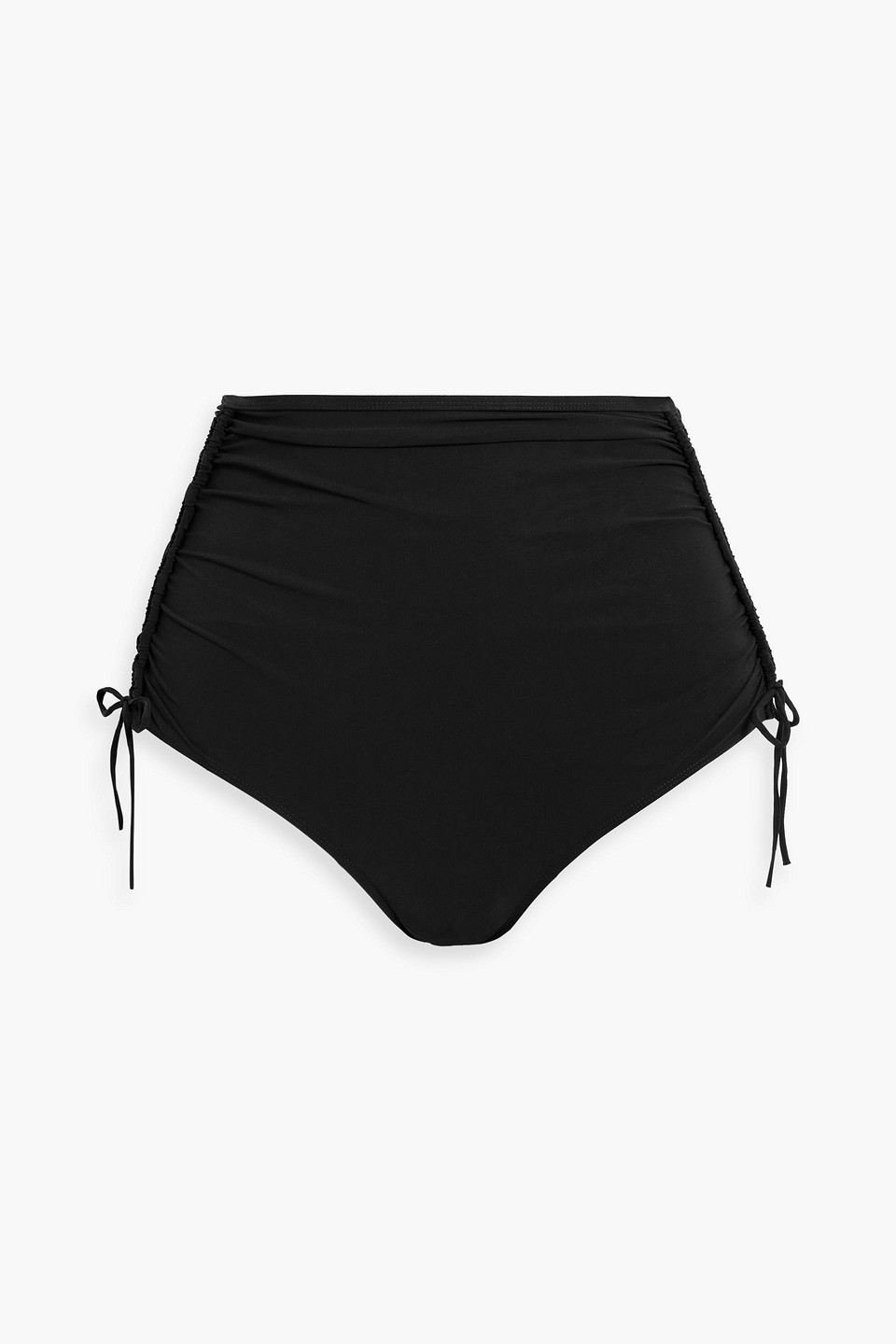 Isabel Marant Nelaris Ruched High-rise Bikini Briefs
