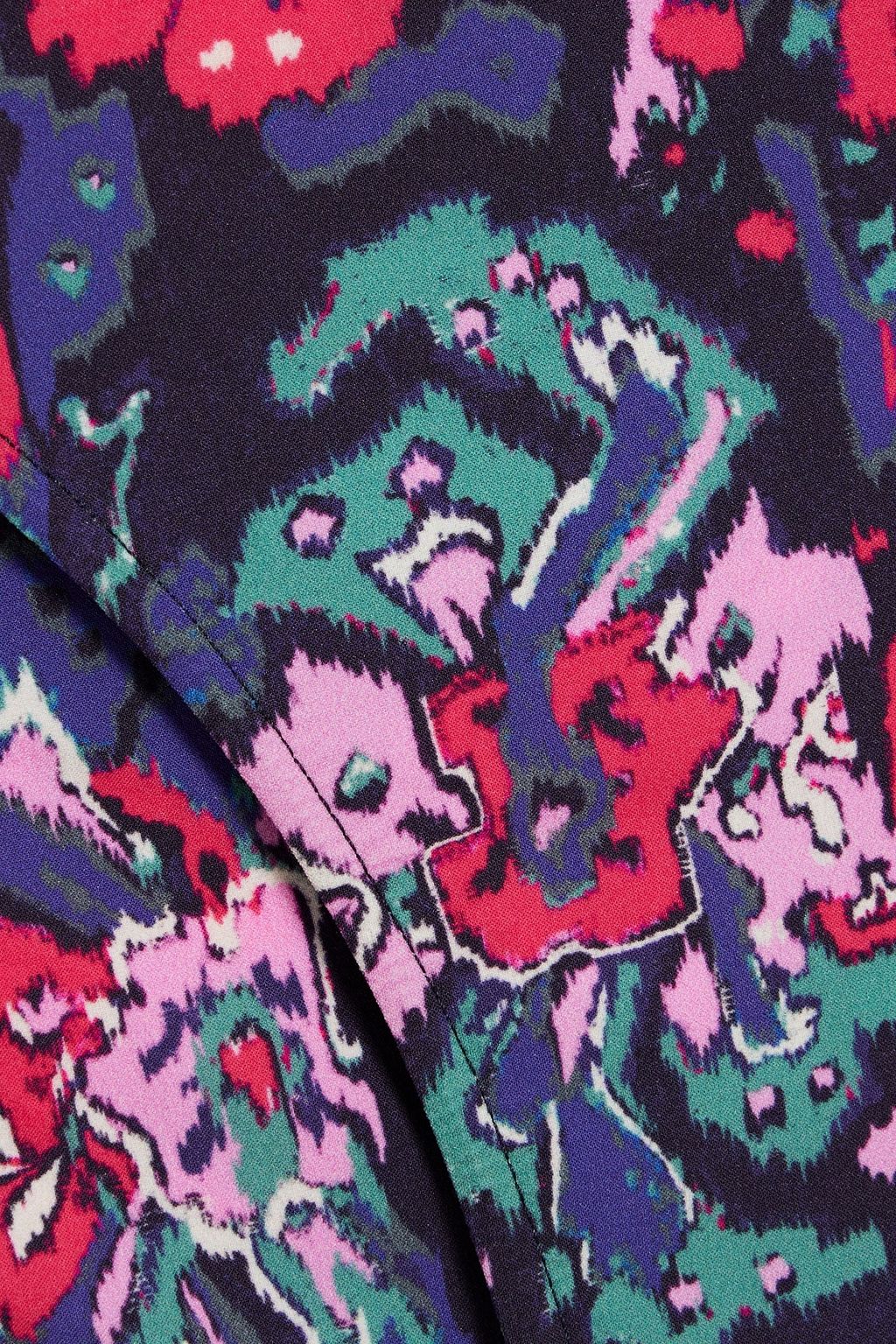ISABEL MARANT Sukie knotted printed bikini briefs