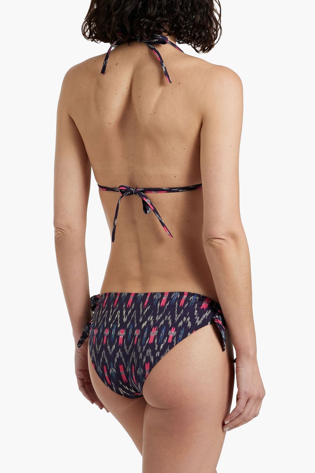 ISABEL MARANT Shayla floral-print triangle bikini top