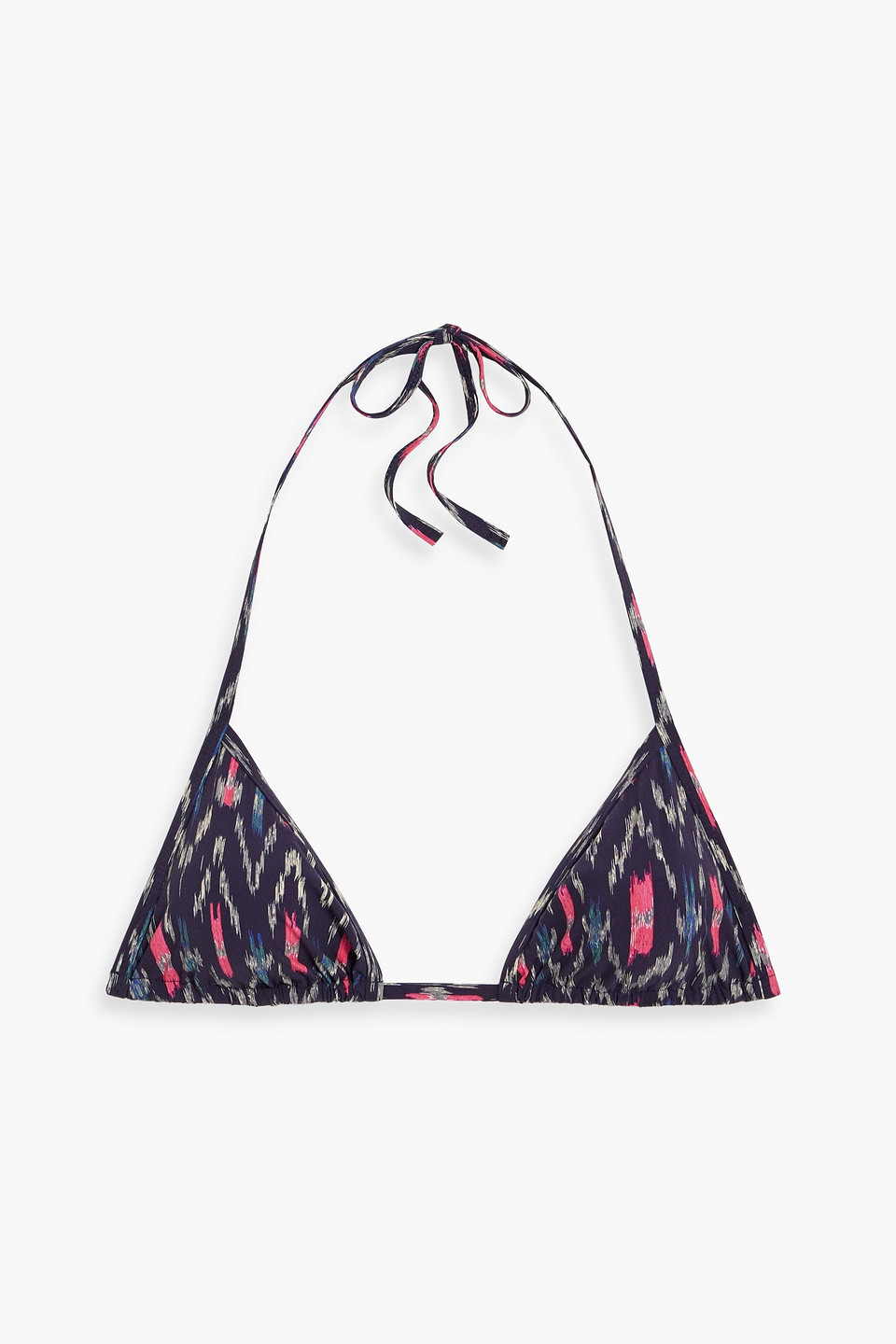 Isabel Marant Shayla Printed Triangle Bikini Top
