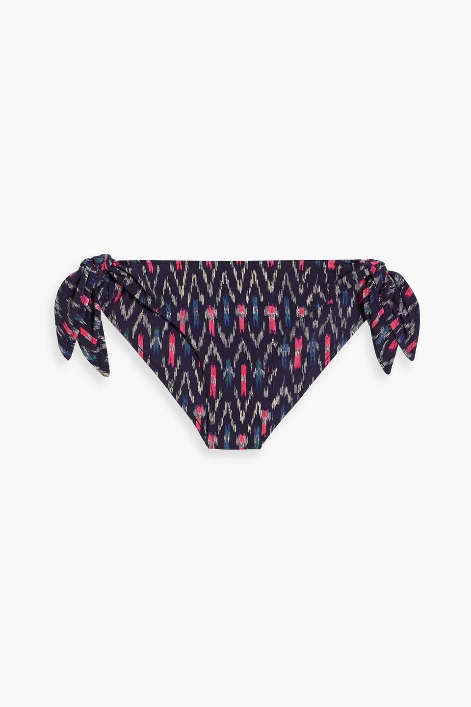 Isabel Marant Sukie Knotted Printed Low-rise Bikini Briefs
