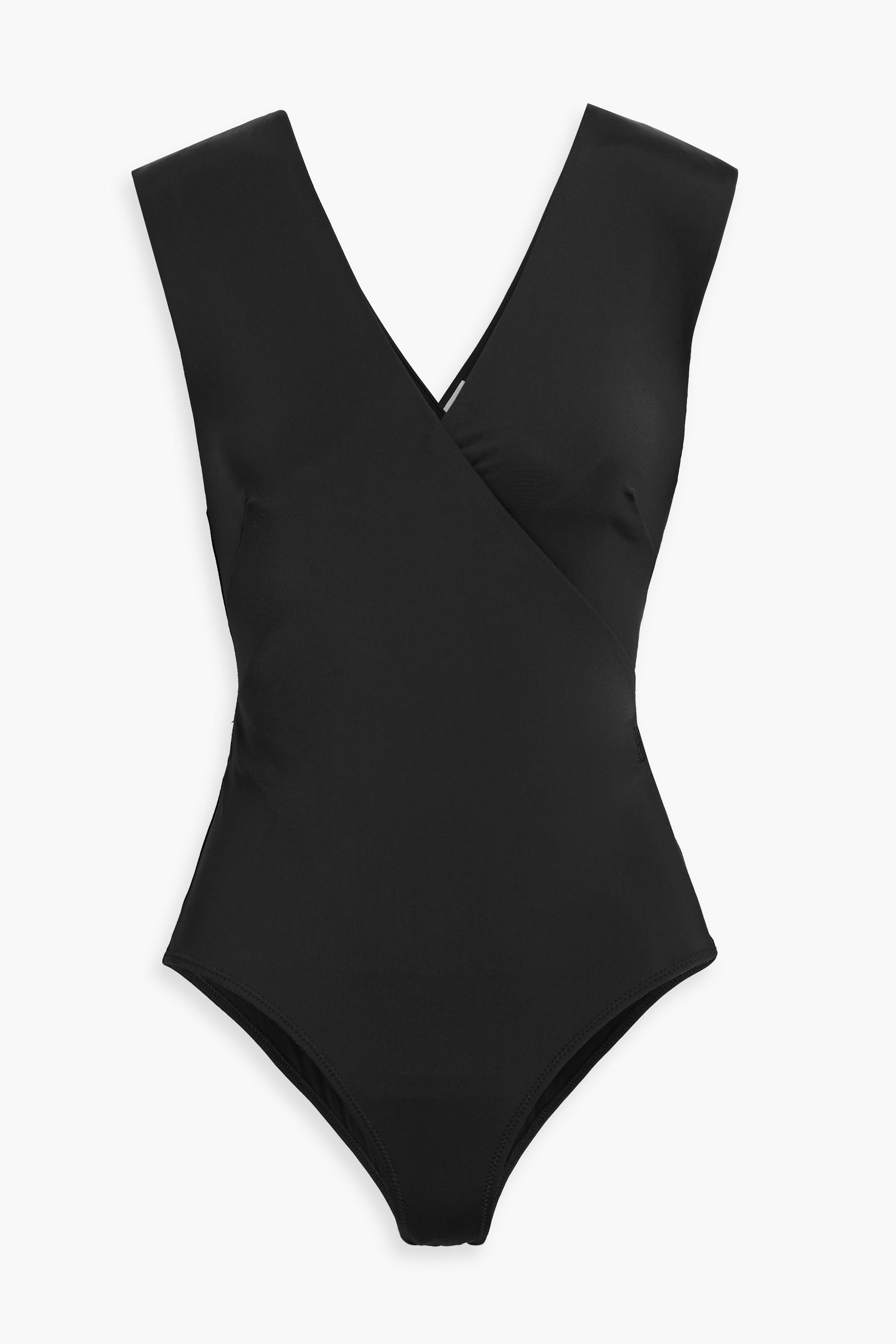 By Malene Birger Lemooria wrap-effect swimsuit