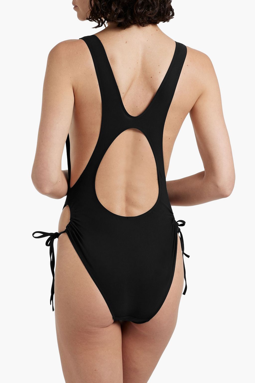 ISABEL MARANT Ruched cutout swimsuit